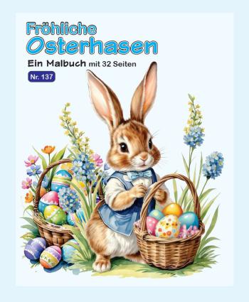 Frohliche Osterhasen